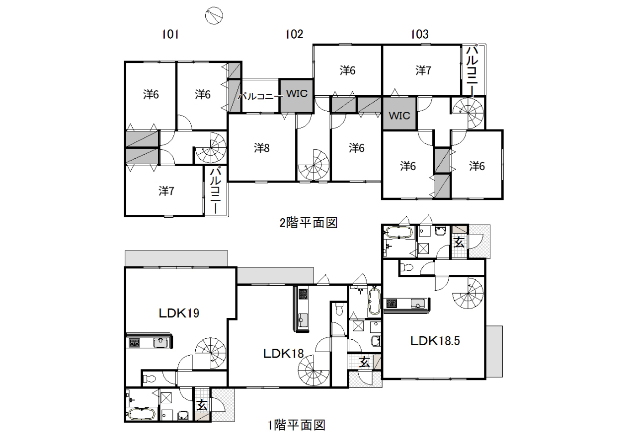 平面図