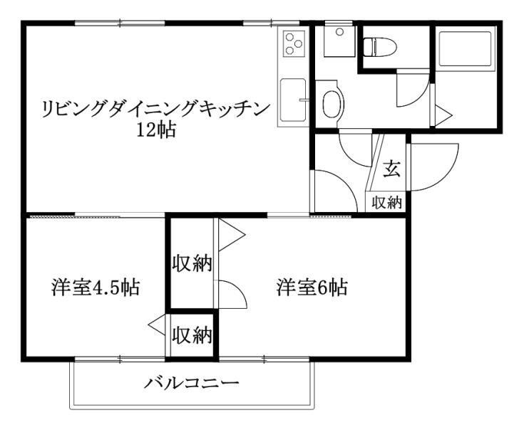 鷹子ハイツ 北棟