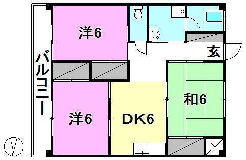 山本マンション（桑原3丁目）