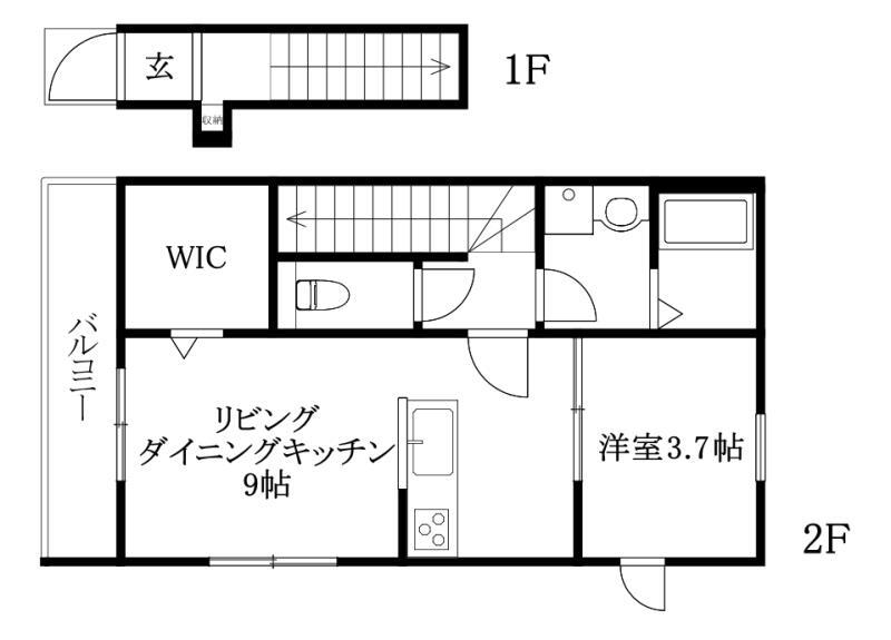 ヴィラ・アンソレイエ下吾川