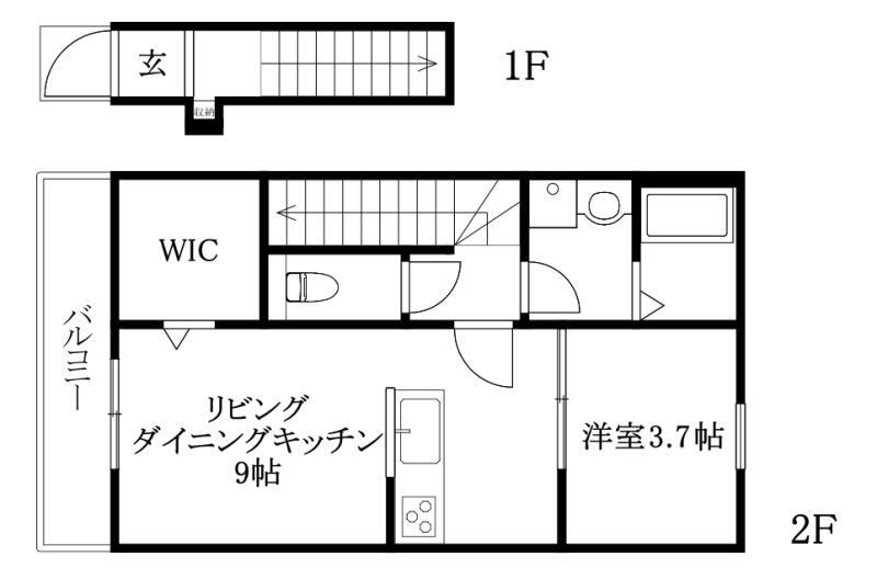 ヴィラ・アンソレイエ下吾川