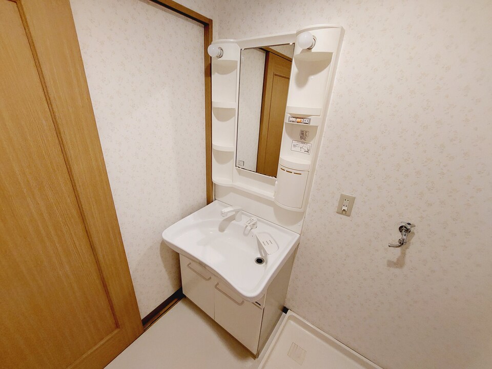 シャワー付洗面化粧台