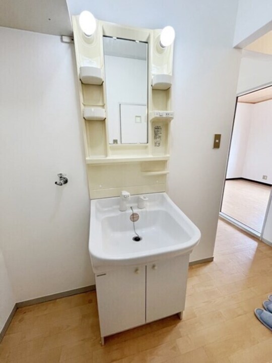 シャワー付洗面化粧台