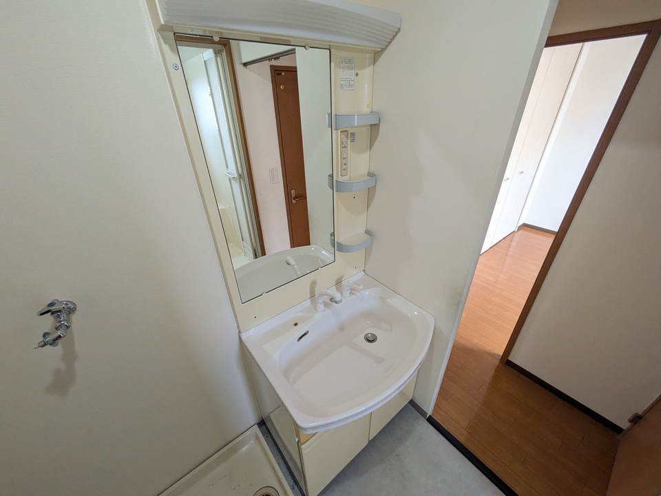 シャワー付洗面化粧台