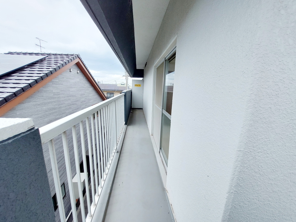 バルコニー 西側