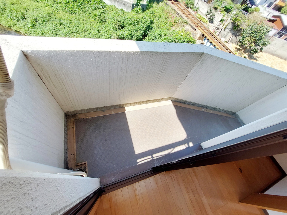 バルコニー 西側