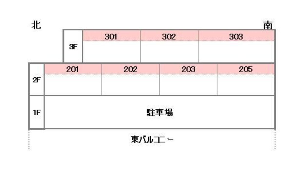 マンション3階