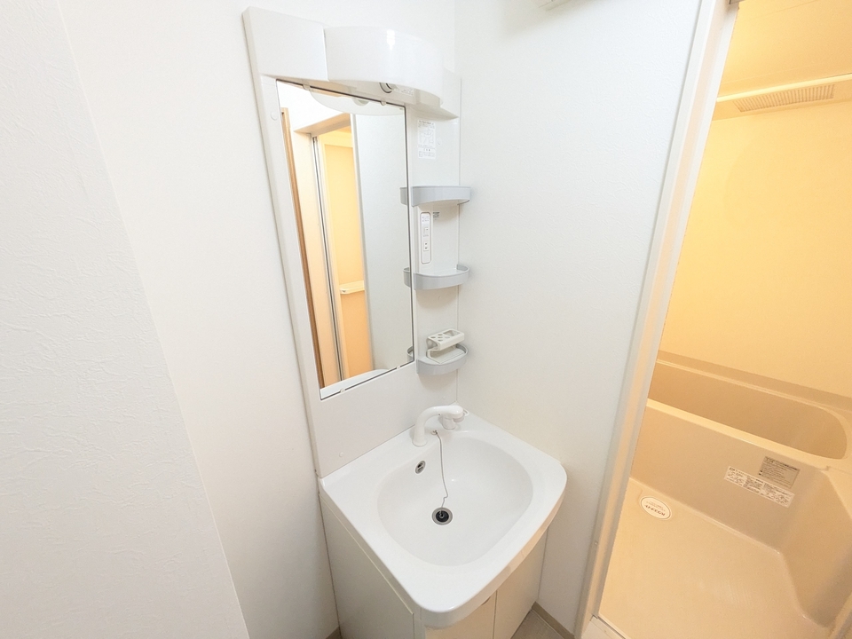 シャワー付洗面化粧台