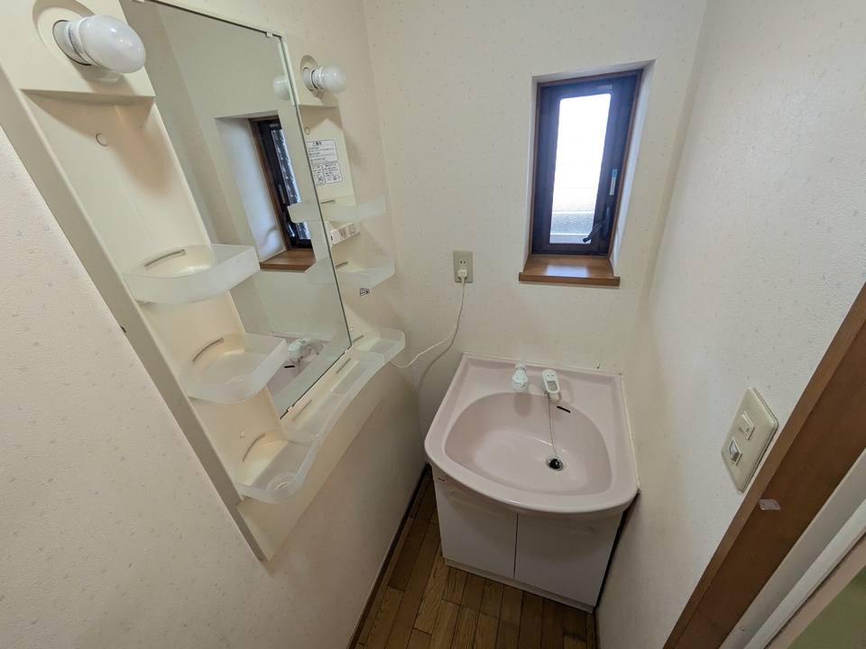 シャワー付洗面化粧台