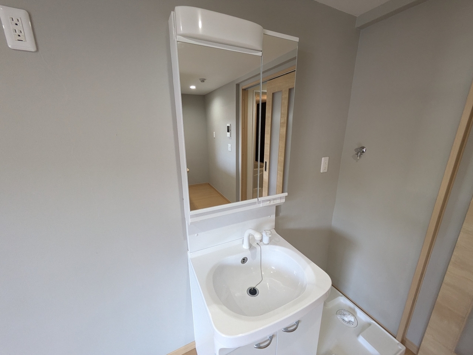 シャワー付洗面化粧台